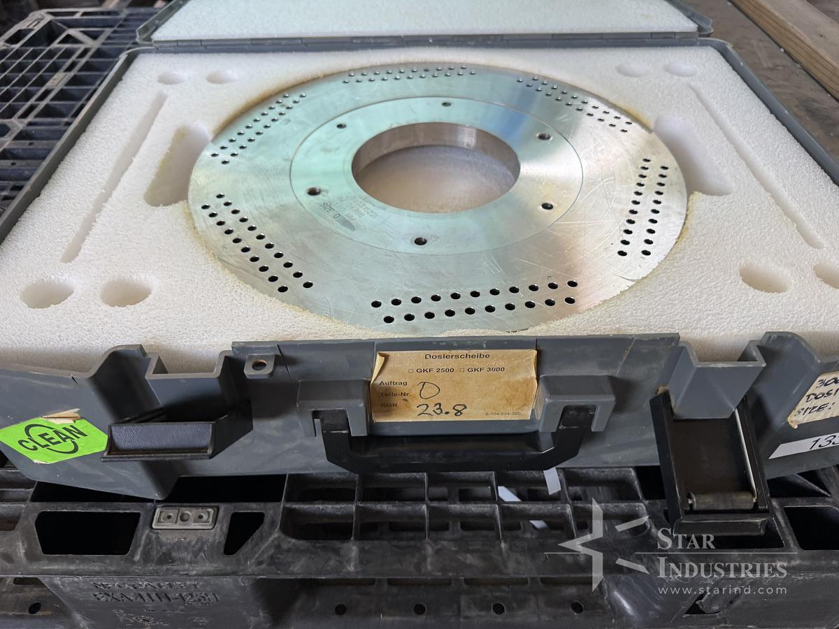 Used Syntegon/Bosch Dosing Discs 3005, Size 0, 23.8mm