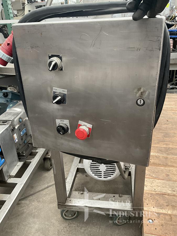 Used Liquid transfer Pump with 10HP Sterling Electric Motor