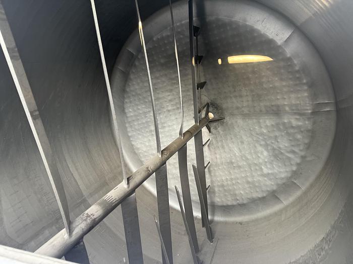 Used 1,500 Gallon Jacketed S.S. Tank