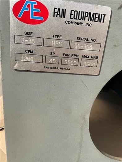 Used United Air Dust Collector