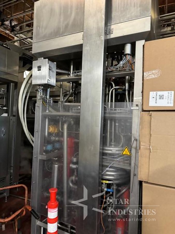 Used Zalkin 18 head Rotary Capper with Feeder