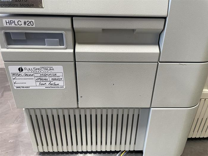 Used Waters Separations Module 2695 HPLC