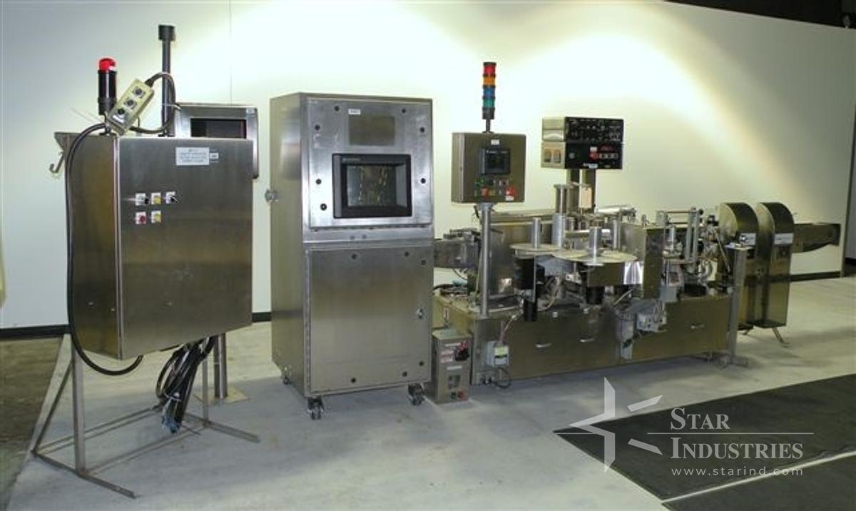 Used New Jersey Wrap-Around Labeler, Model 304R-879