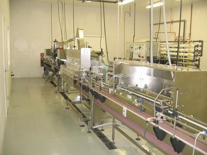 Used Norland BR500 Water Bottle Filling Line