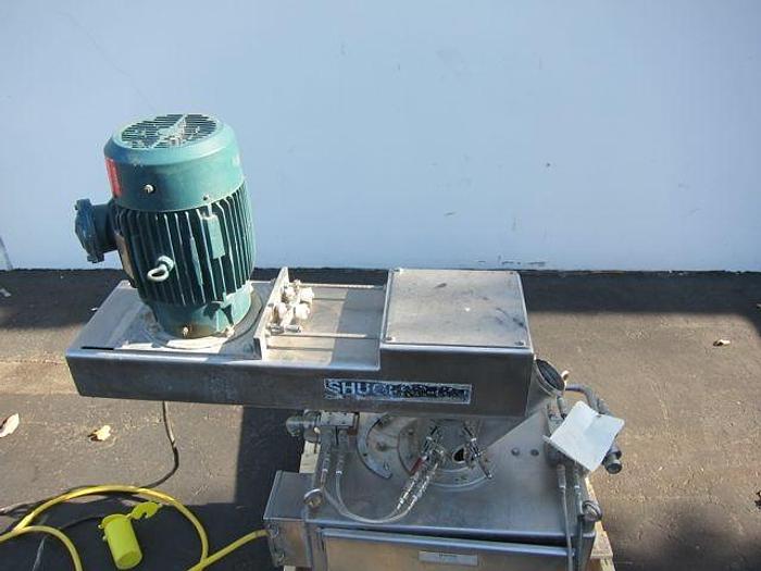 Used Bepex Schugi continuous mixer and agglomerator