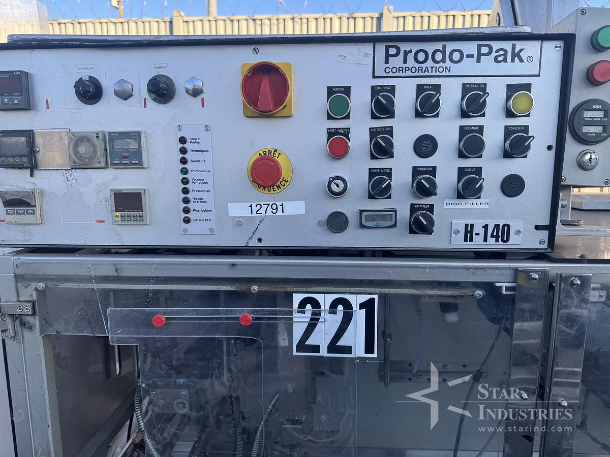 Used Prodo Pack Speedy Horizontal Pouching Machine