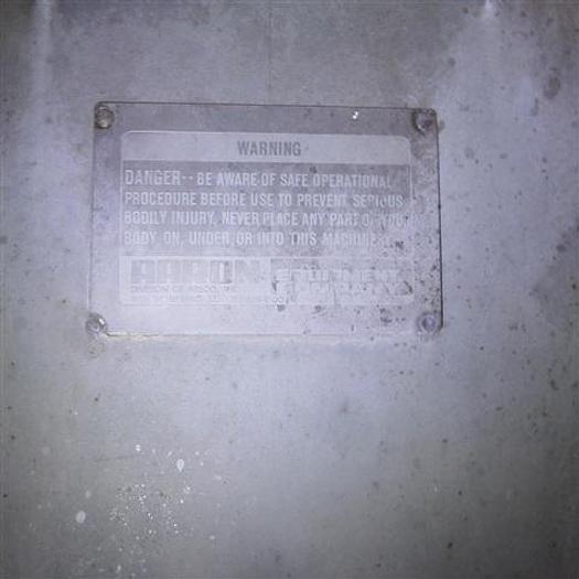 Used 270 c.f. S.S. Ribbon Blender