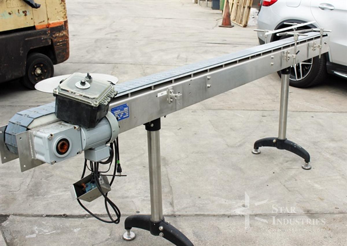 Used Accutek 8-spindle Capper w/ Elevator & Conveyor