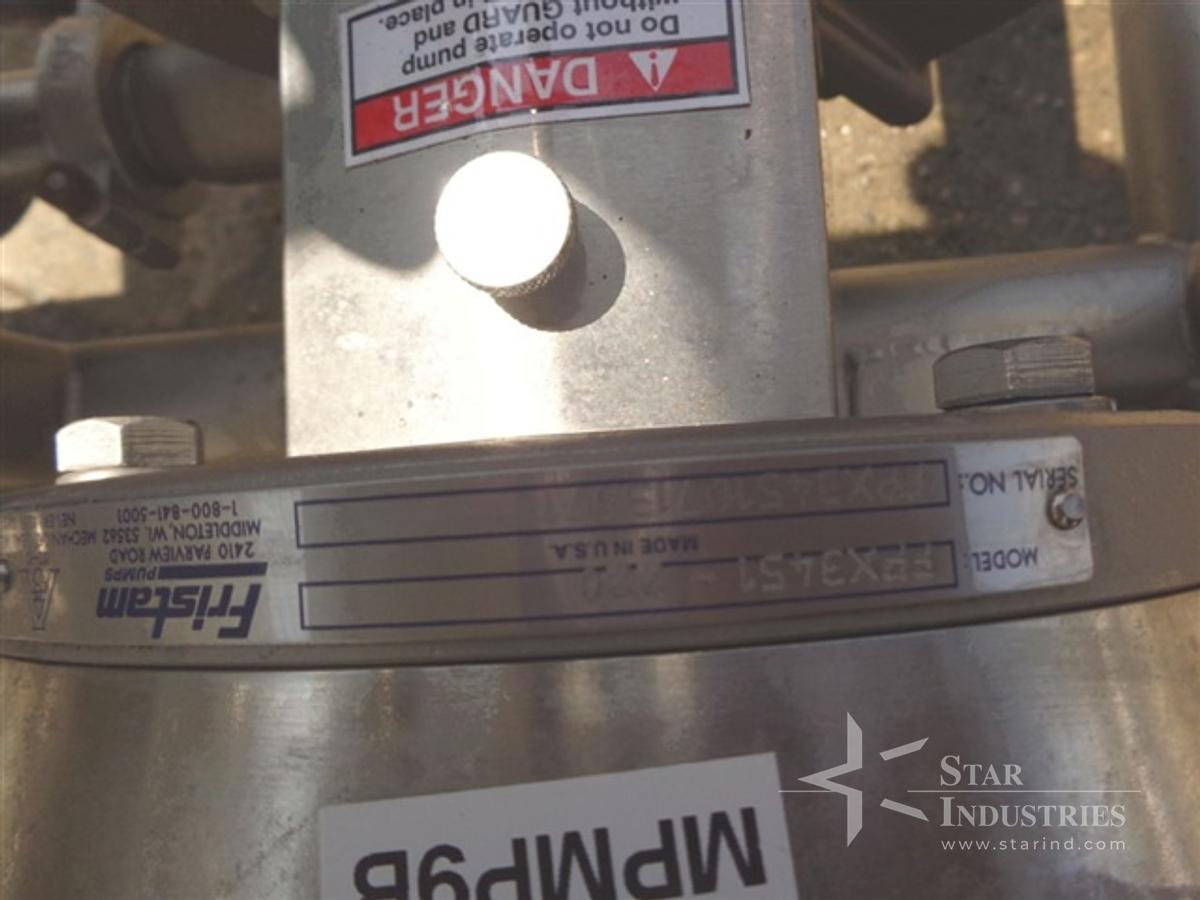 Used Waukesha 220U2C, 30 HP Pump Skid