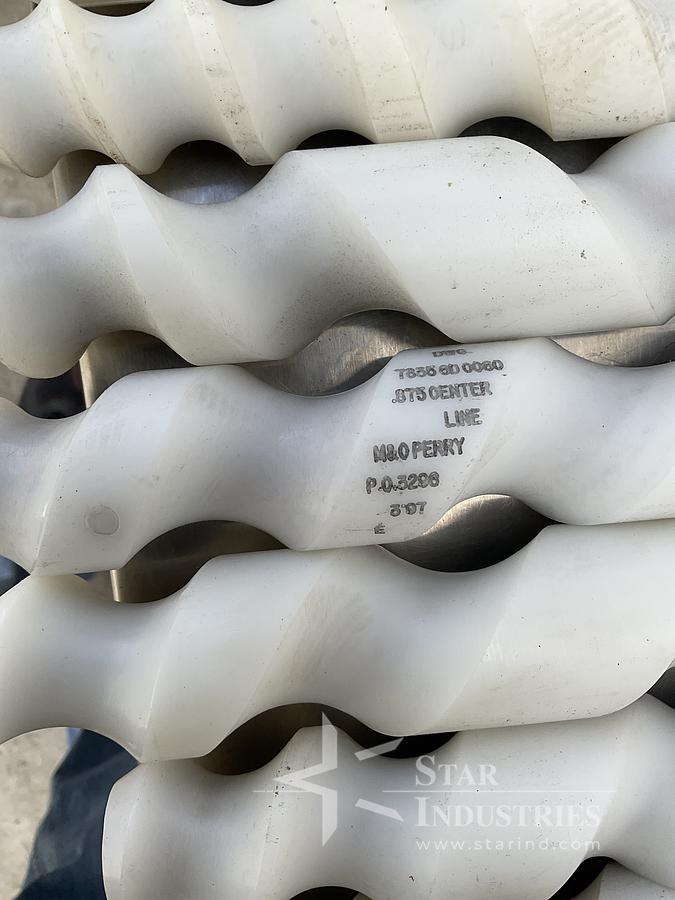 Used Bottle Screw Feeders w/ attachments (sizes vary)