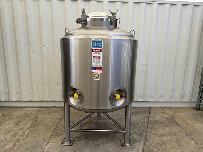 Used 1,000 Liter DCI Tank 316L