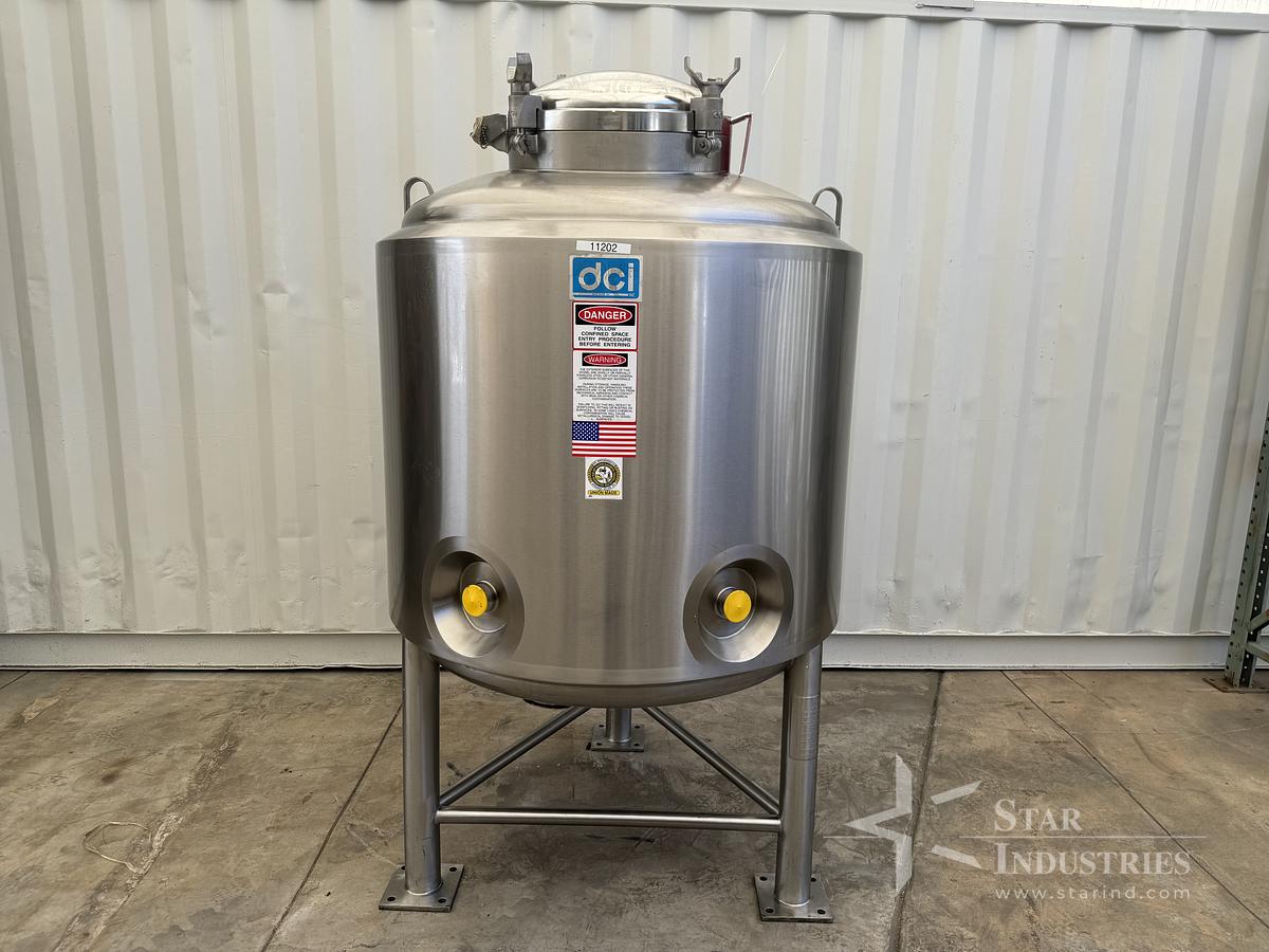 Used 1,000 Liter DCI Tank 316L