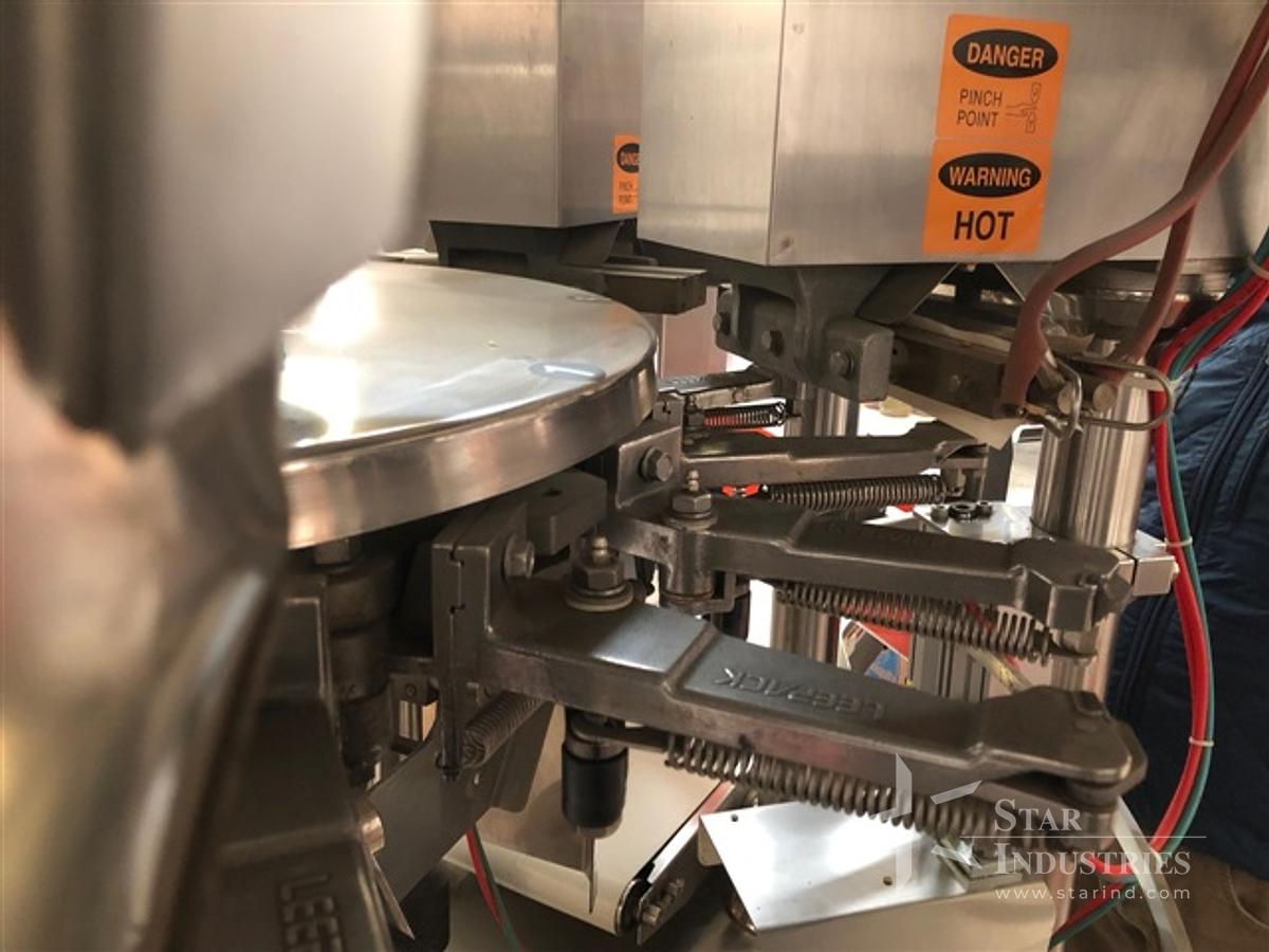 Used Leepack Rotary Packaging System. Model RP-8BTZ