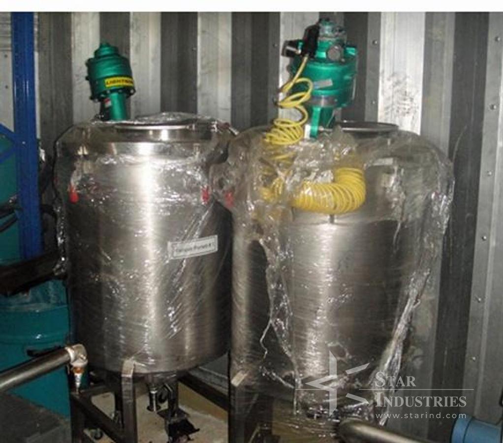Used 130 gallon Tank w/ Lightnin Mixer