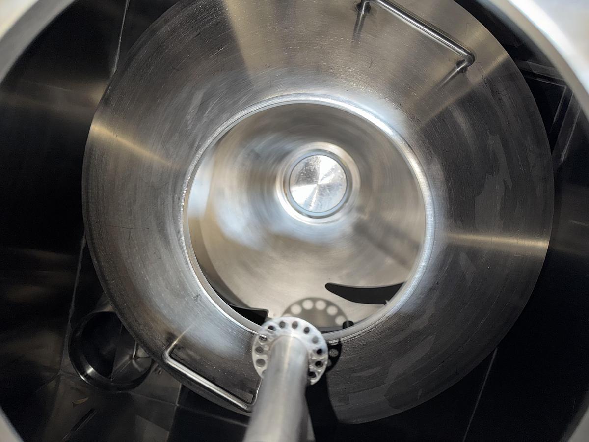 Used Thomas Compulab Coating Pan w/ 36", 24" & 12" Pans