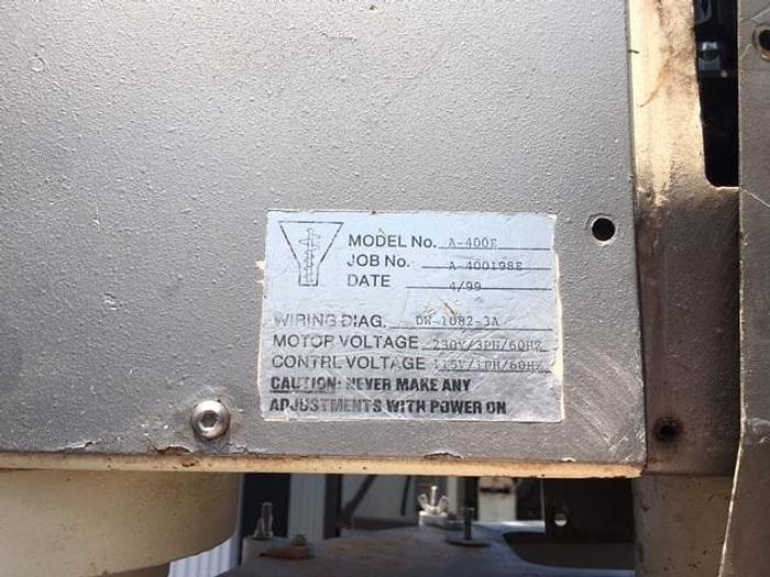 Used AMS A-400E Powder Filler