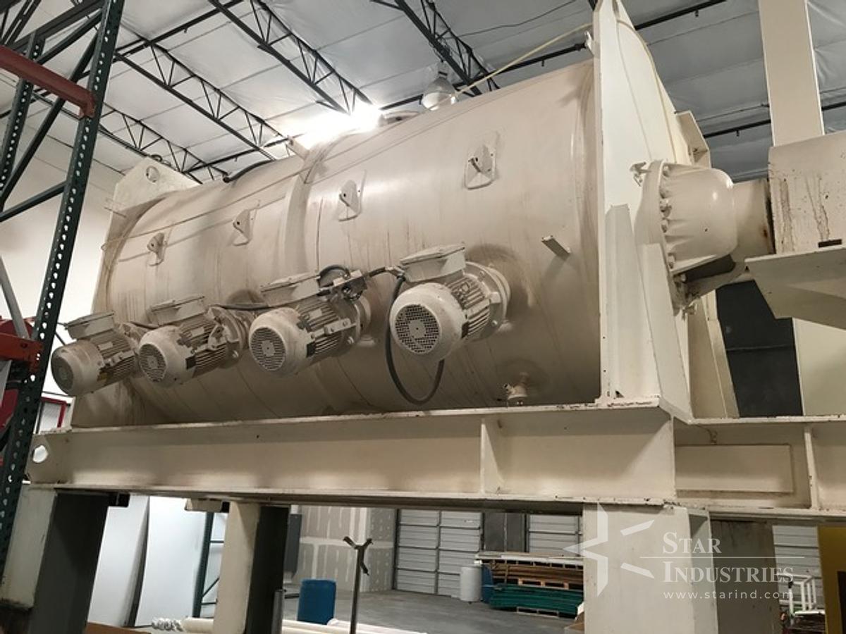Used Lodige FKM-6000 Jacketed S.S. High-shear Mixer