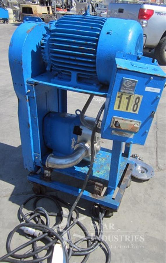 Used Waukesha Model 130 10 h.p. S.S. Pump