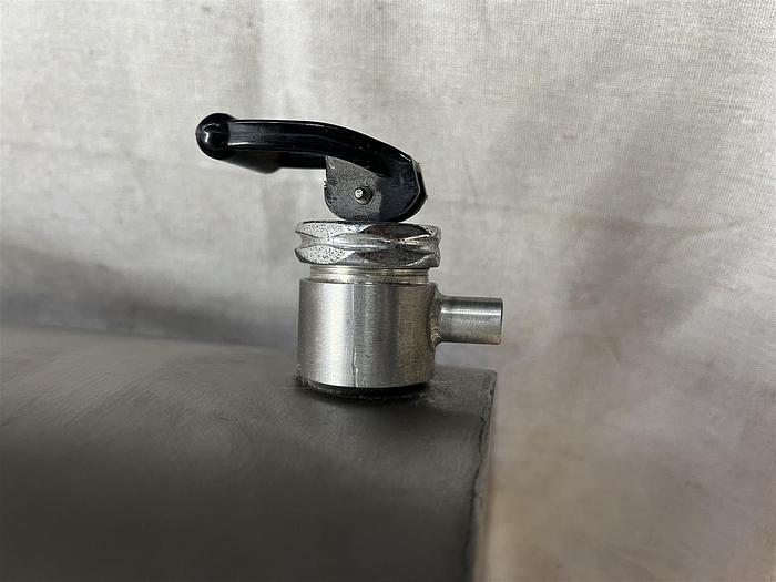 Used 25-Gallon Stainless Steel Container with Outfeed