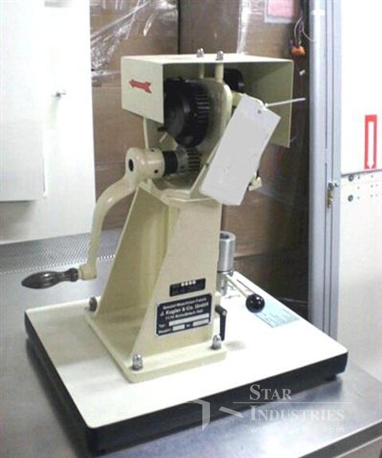 Used J. Kugler K31 manual Tablet Press