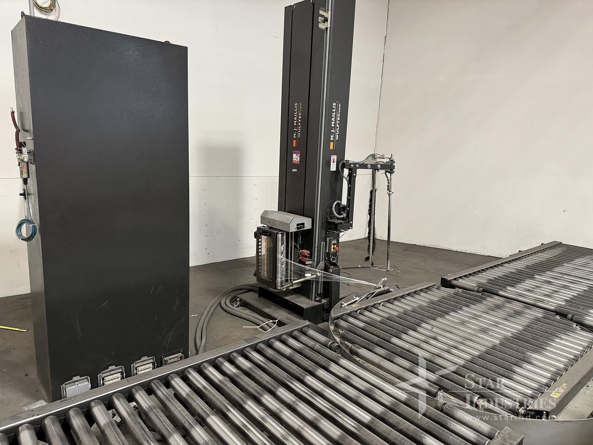 Used MJ Mallis Wulftec Pallet Wrapper