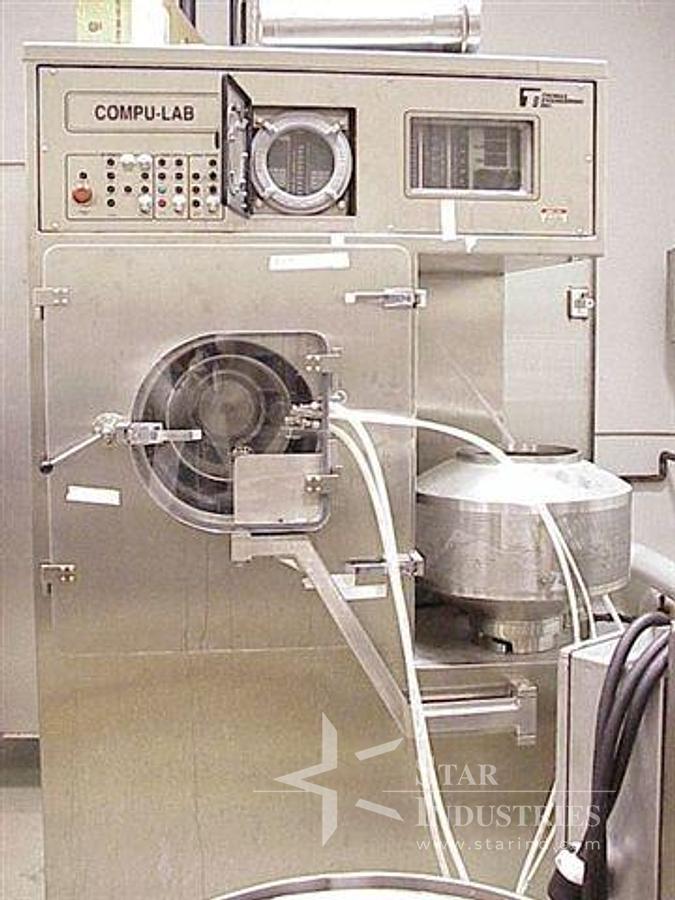 Used Thomas CL24XR 24" Compulab Coating System w/ 3 pans