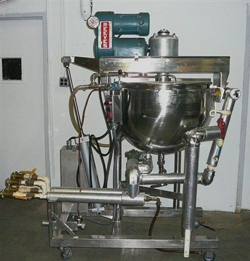 Used 50 gallon Hamilton Jacketed Kettle w/ Agitator