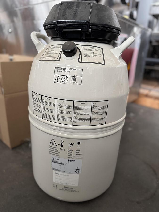 Used Metal Thermos Bottle