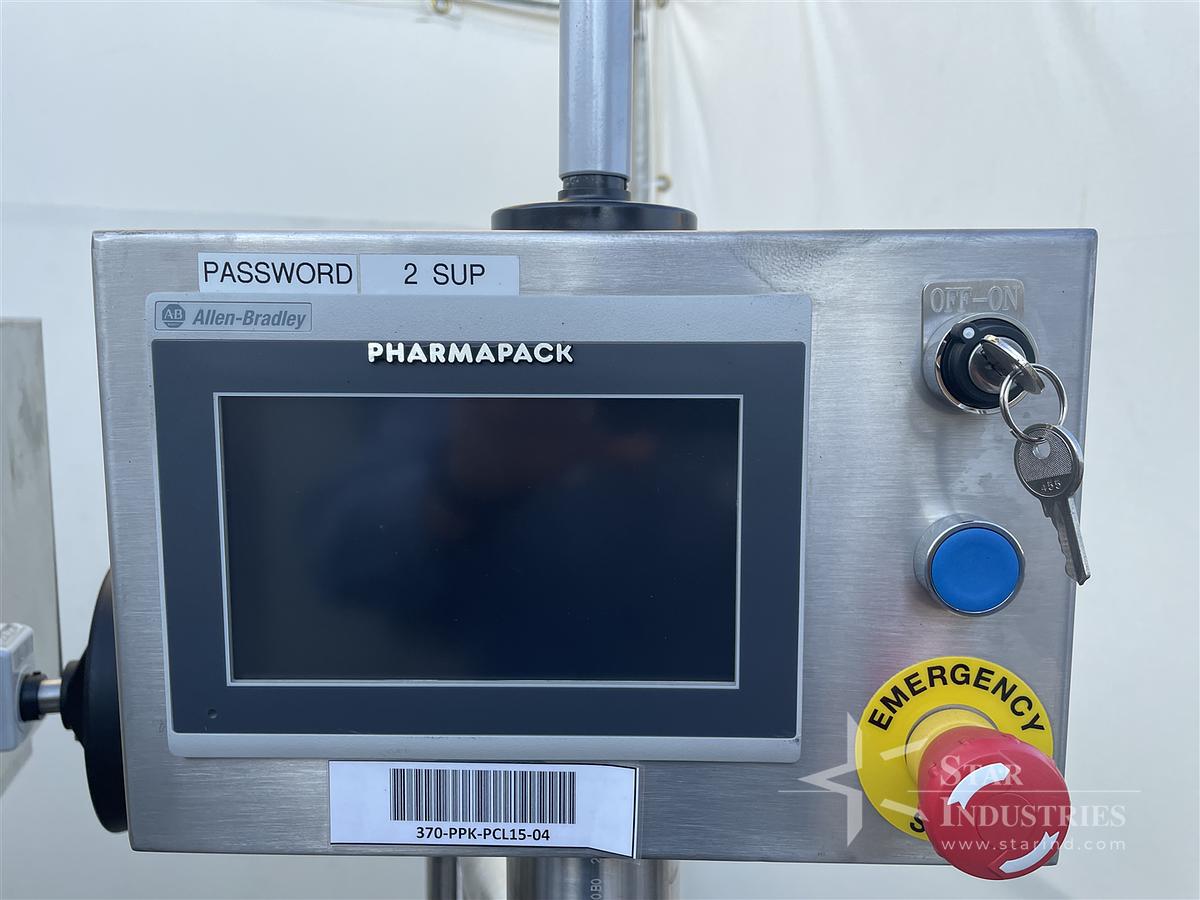 Used Pharma Pack Capper w/ Elevator