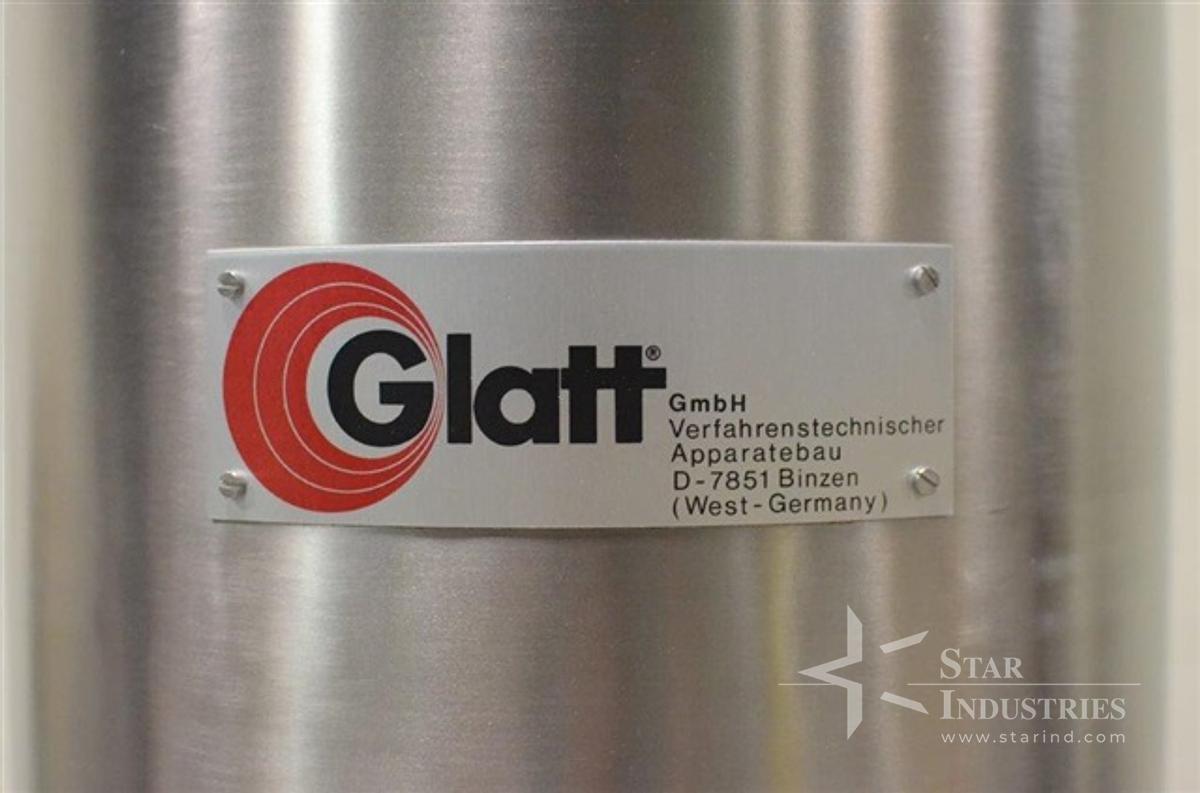 Used Glatt GPCG3 Fluid Bed Dryer