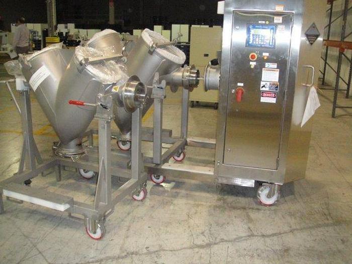 Used Patterson-Kelley MVP V-blender w/ 5 & 2 c.f. bowls