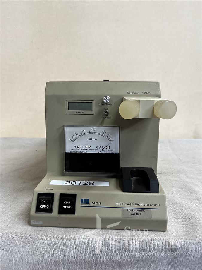 Used Millipore Waters Pico Tag Vacuum Gauge