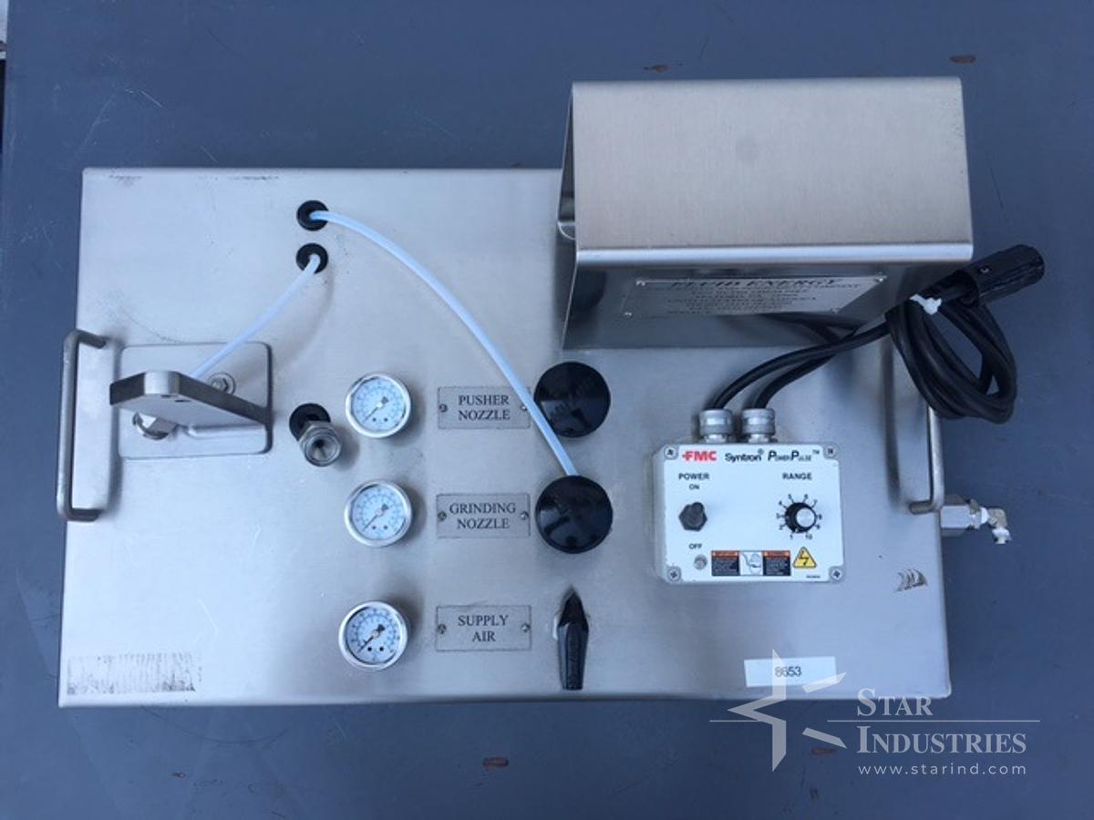 Used Fluid Energy Base & Controller w/ Syntron Feeder