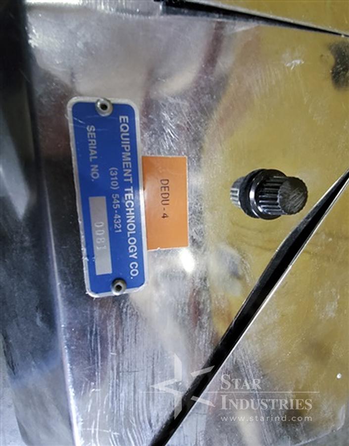 Used Equipment Technology Capsule Polisher
