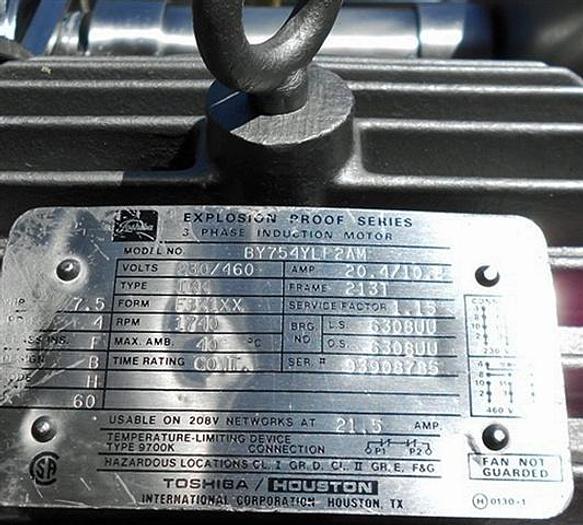 Used Fitzpatrick D6A s.s. x-proof Fitzmill