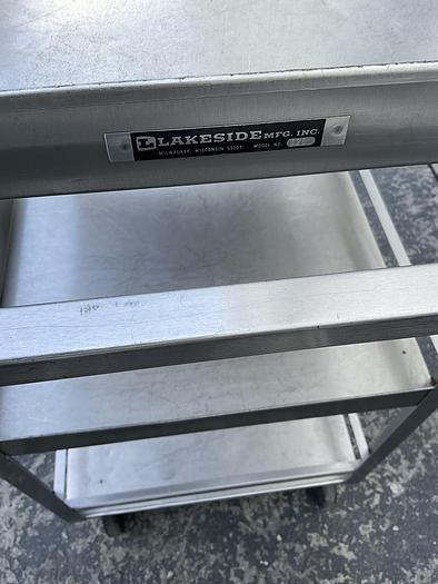 Used Lakeside SS Shelf Cart