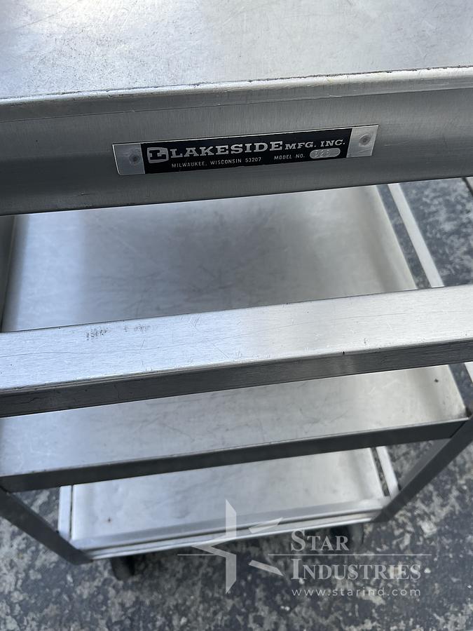 Used Lakeside SS Shelf Cart
