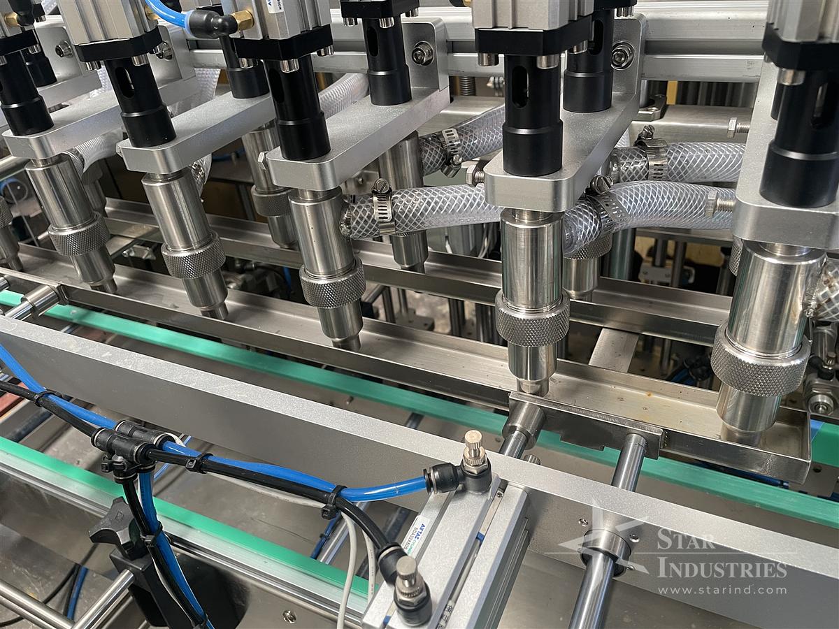 Used 12 Nozzle Filling Machine