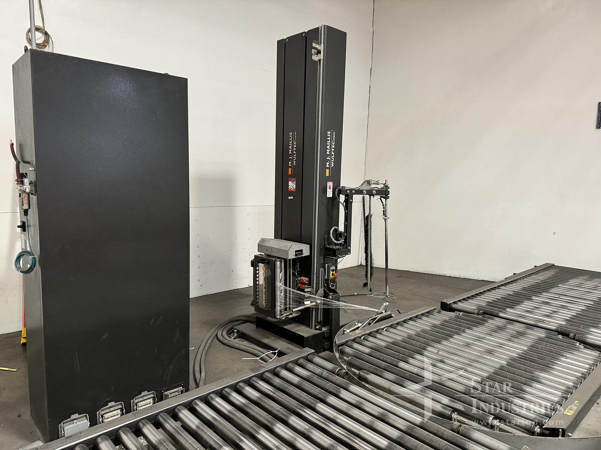 Used MJ Mallis Wulftec Pallet Wrapper