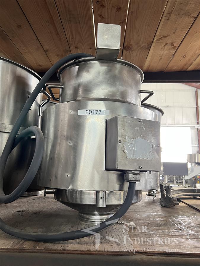 Used Stainless Steel Hopper with Vibrator