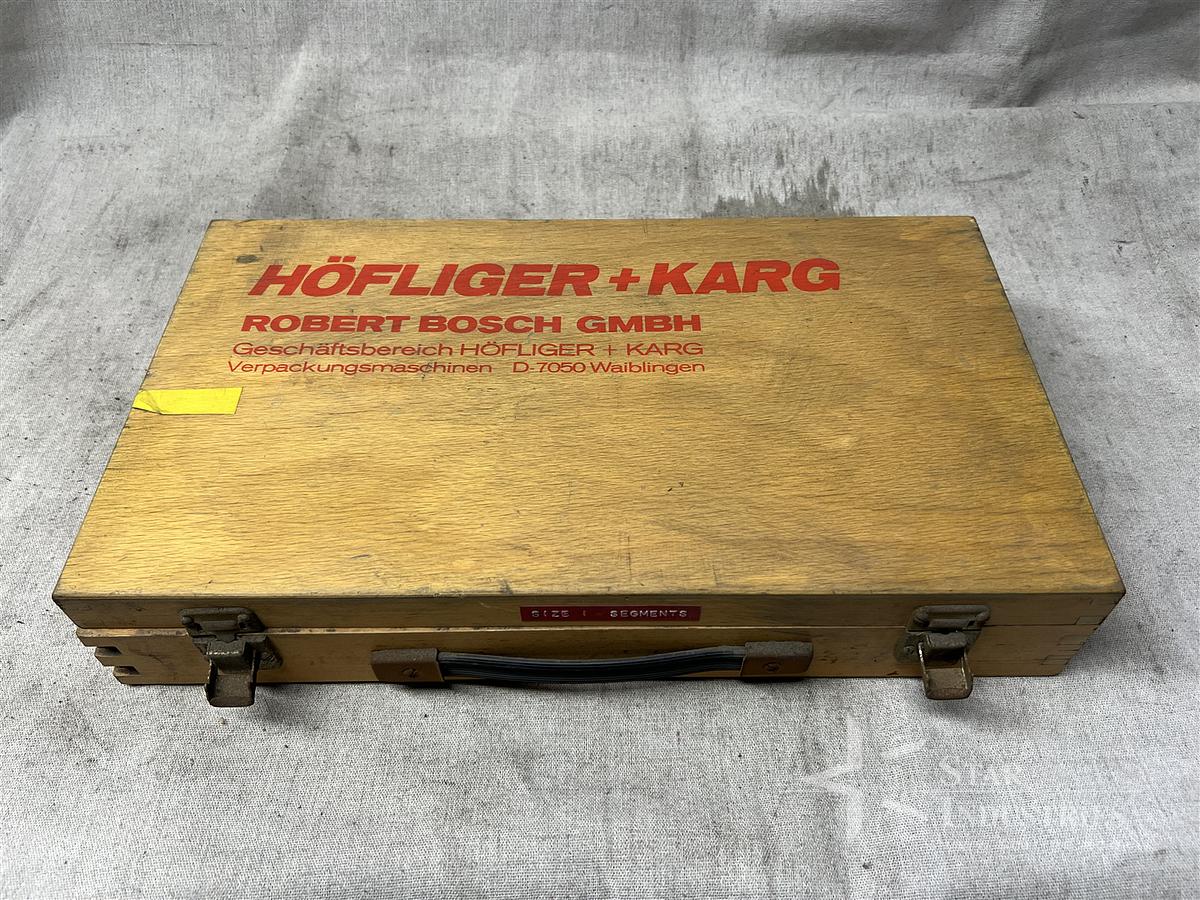 Used Bosch 1500 Upper and Lower Segments Complete Set Size #1