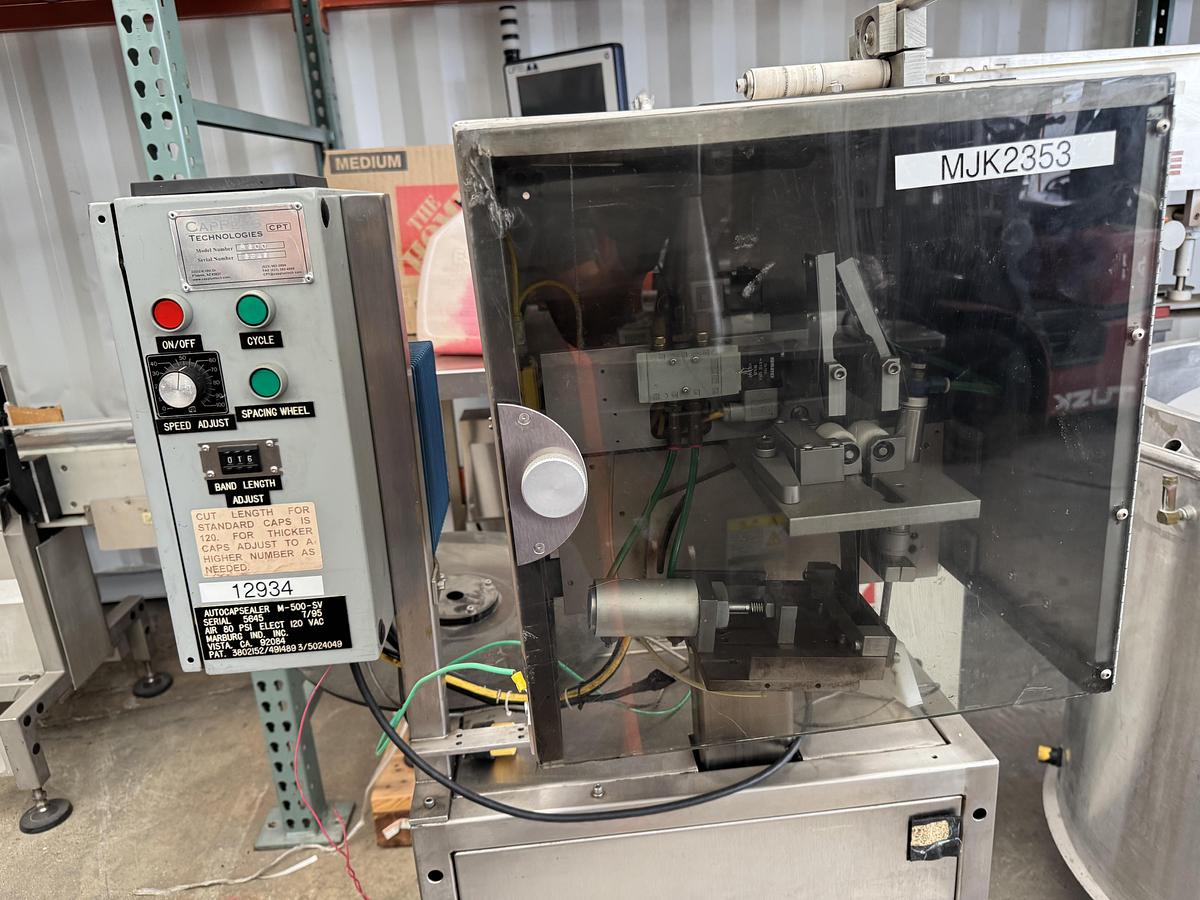 Used Marburg Auto Capsealer, M-500-SV