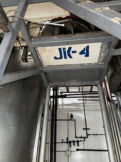 Used Tank, 170 Gallon, 316 Stainless Steel, Jacketed, Agitated