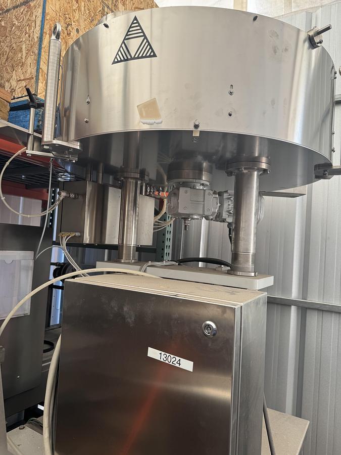 Used Arol Capper with Hopper and Elevator