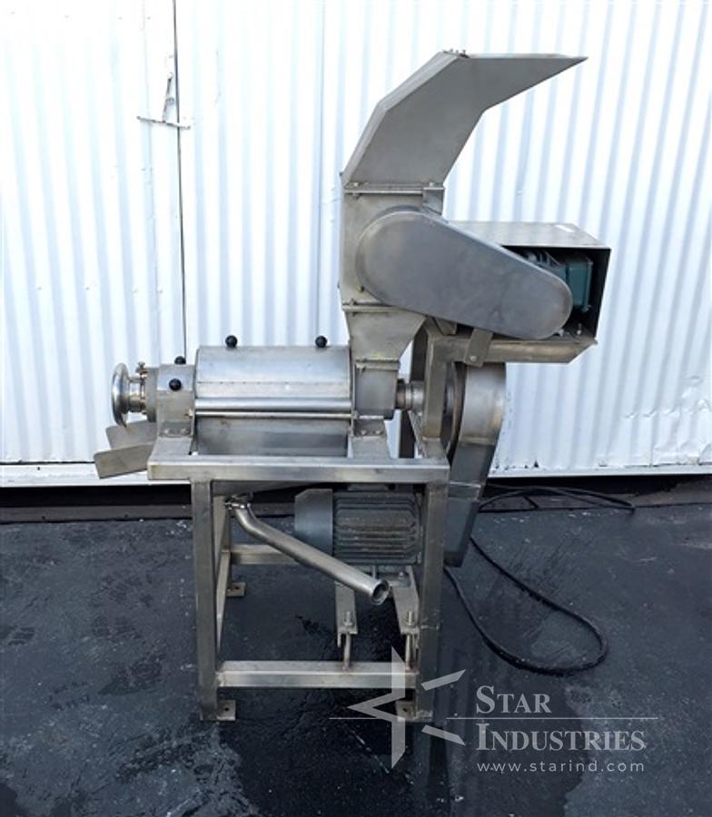 Used Stainless Steel Fruit Finisher
