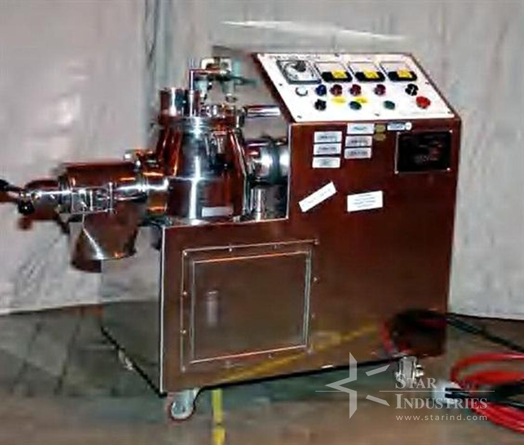 Used Fuji Sangyo FM-VG-10 Vertical granulator, 6L net cap