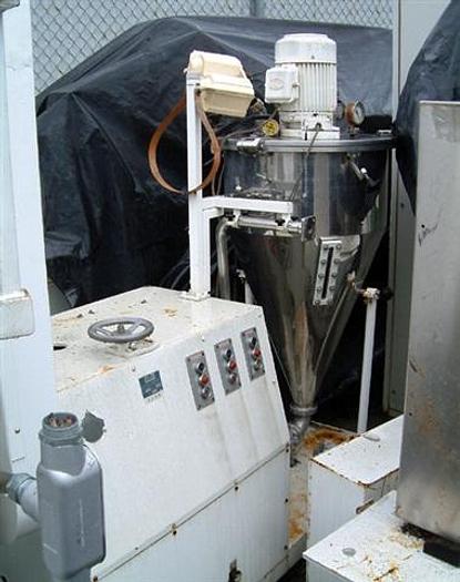 Used 46" STAINLESS STEEL COATING PAN             #3135