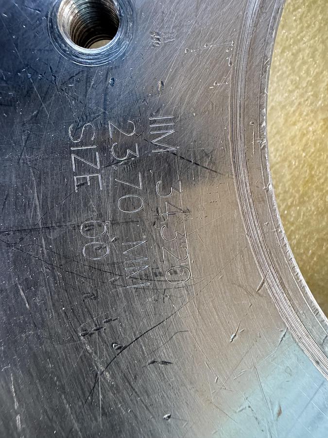 Used Bosch Dosing Discs 1505, Size 00, 23.7mm