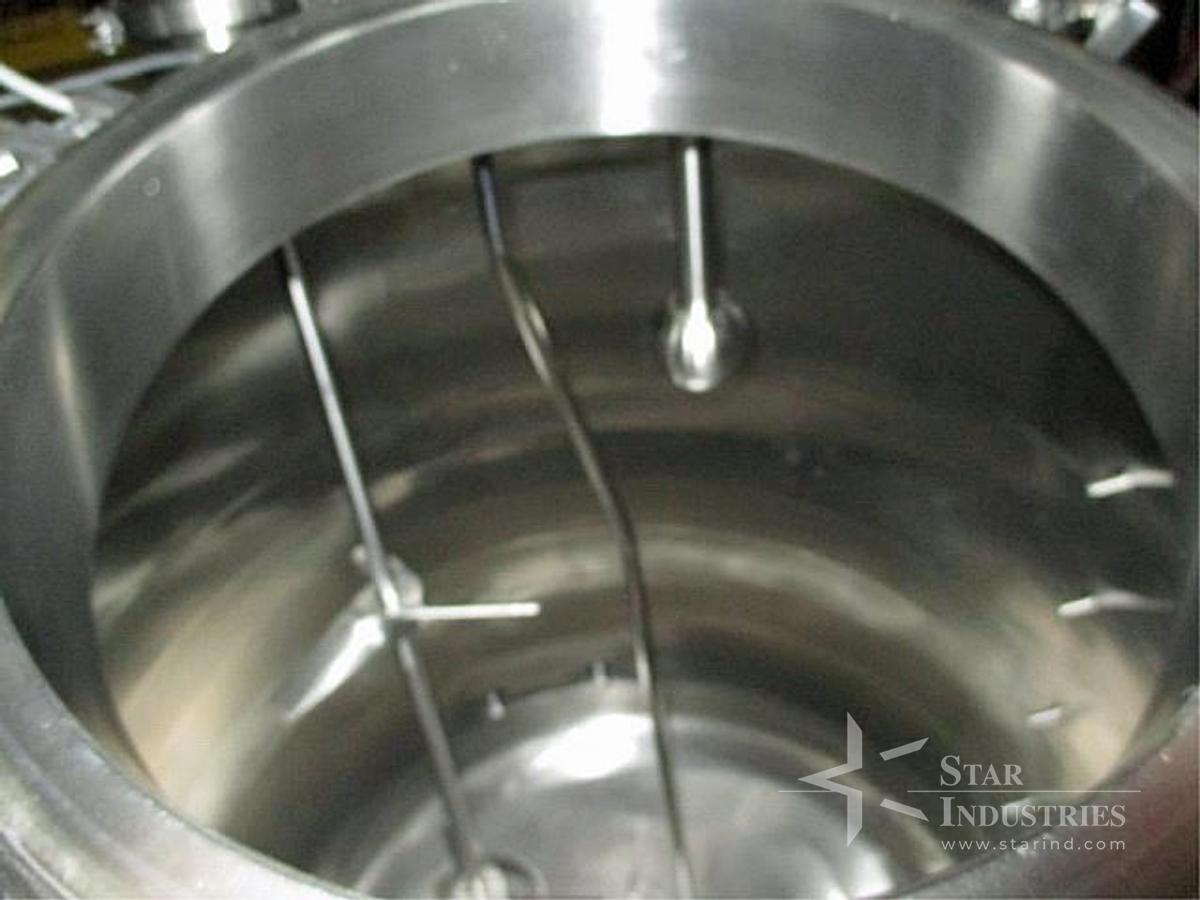 Used 300 Liter Reactor, 316 Stainless Steel