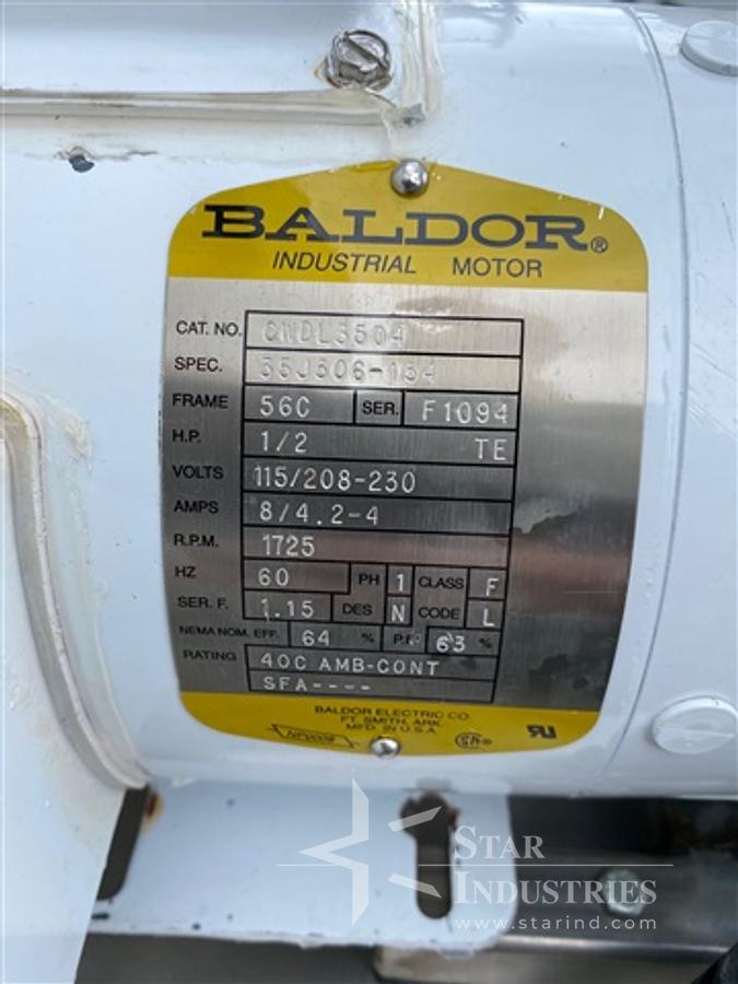 Used Patterson-Kelley 8 Quart Twin Shell Blender